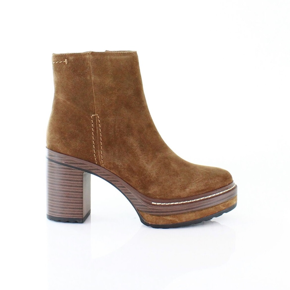 Steve Madden shaniya suede boots brown